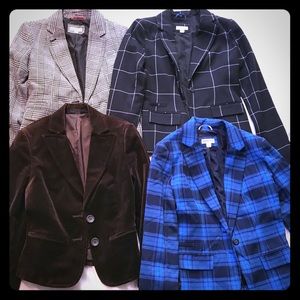 Lot of 4 beautiful & stylish blazers